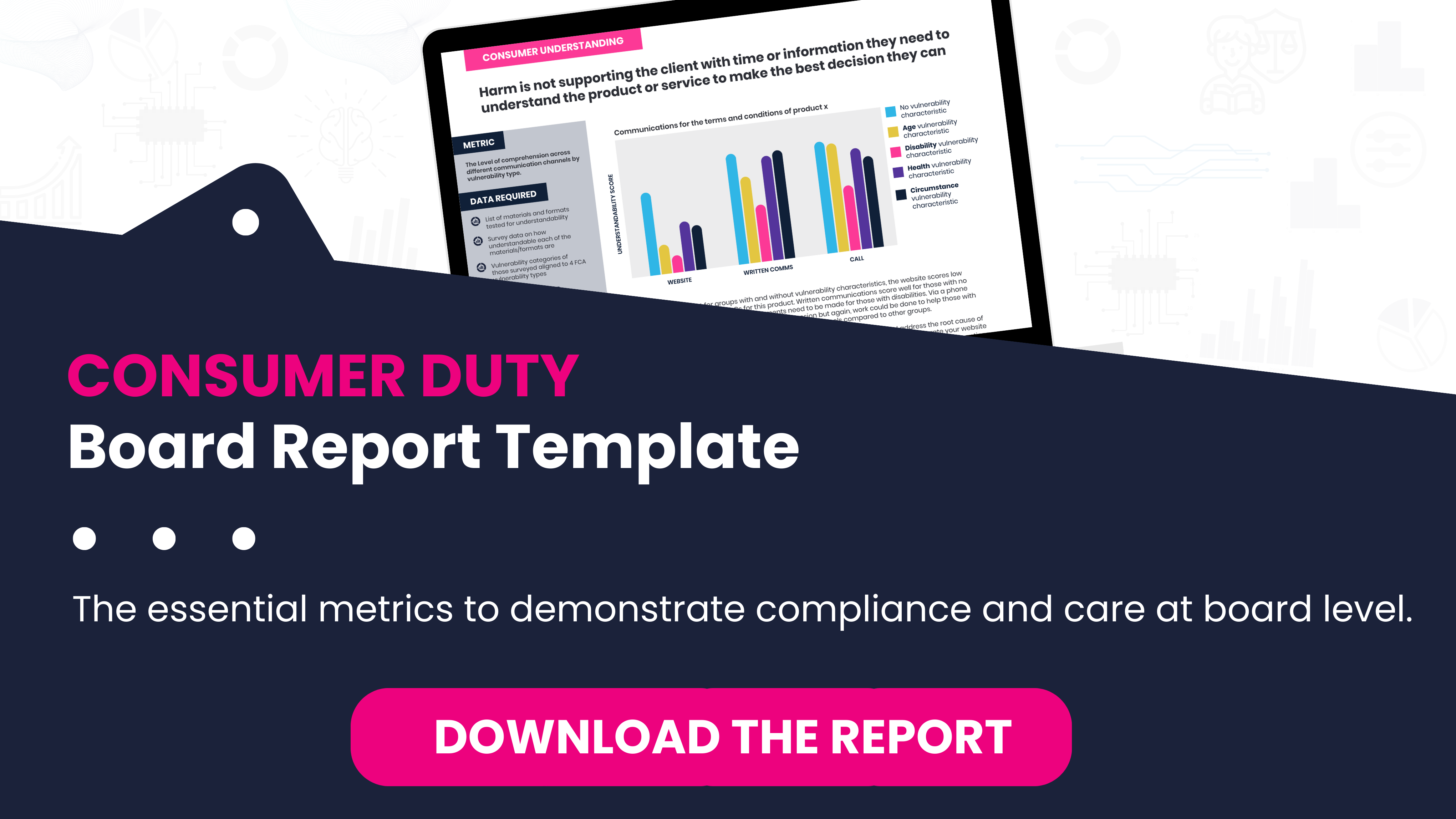 Consumer Duty: The Board Report Template